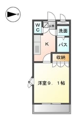 コンフォース針田の物件間取画像